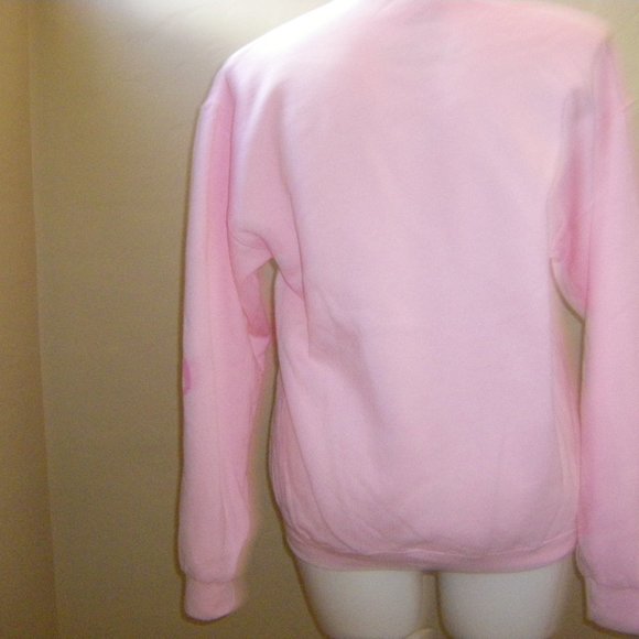 Barbie Sweatshirt Pink Barbie Logo & Barbie Corvette Women's Sizes NWT - Picture 10 of 15